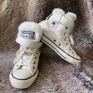 Faux Fur Lined “BREA” hi-tops